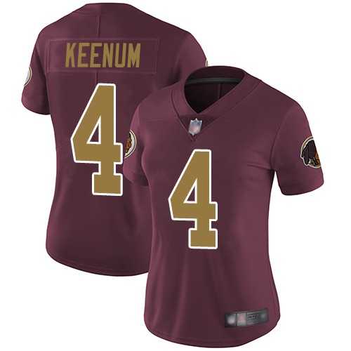 Women Nike Redskins 4 Case Keenum Burgundy Alternate Vapor Untouchable Limited Jersey Dzhi,We sell and wholesale Women Nike Redskins 4 Case Keenum Burgundy Alternate Vapor Untouchable Limited Jersey Dzhi on line form chian!